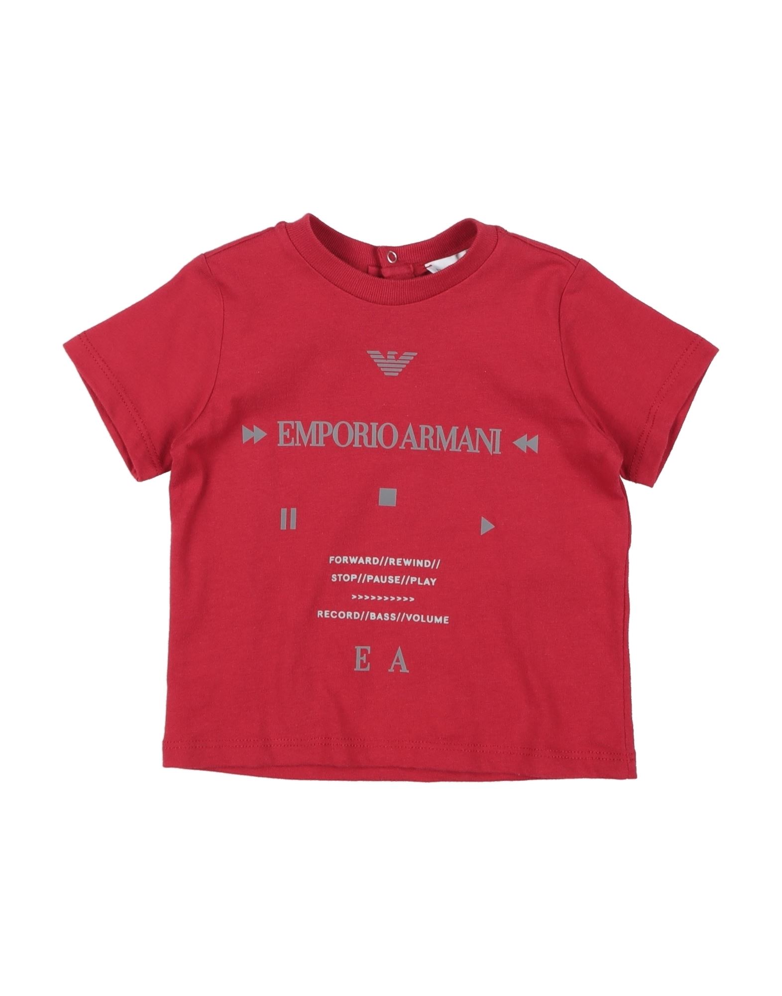 EMPORIO ARMANI T-shirts Kinder Rot von EMPORIO ARMANI