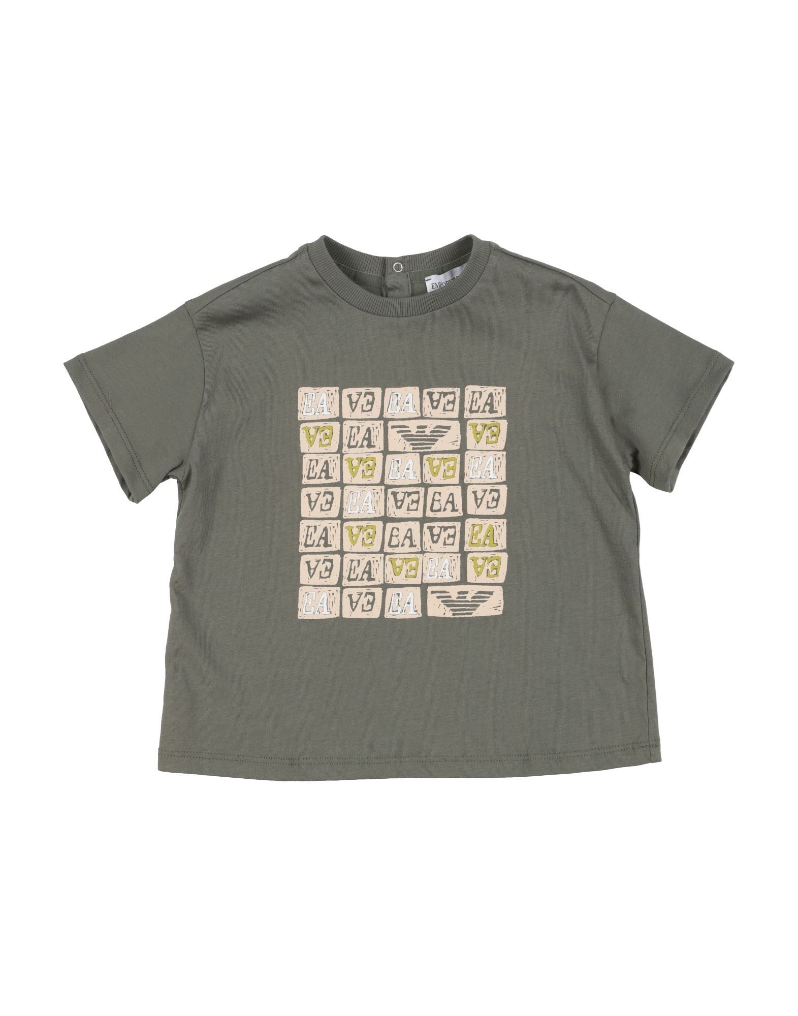EMPORIO ARMANI T-shirts Kinder Salbeigrün von EMPORIO ARMANI