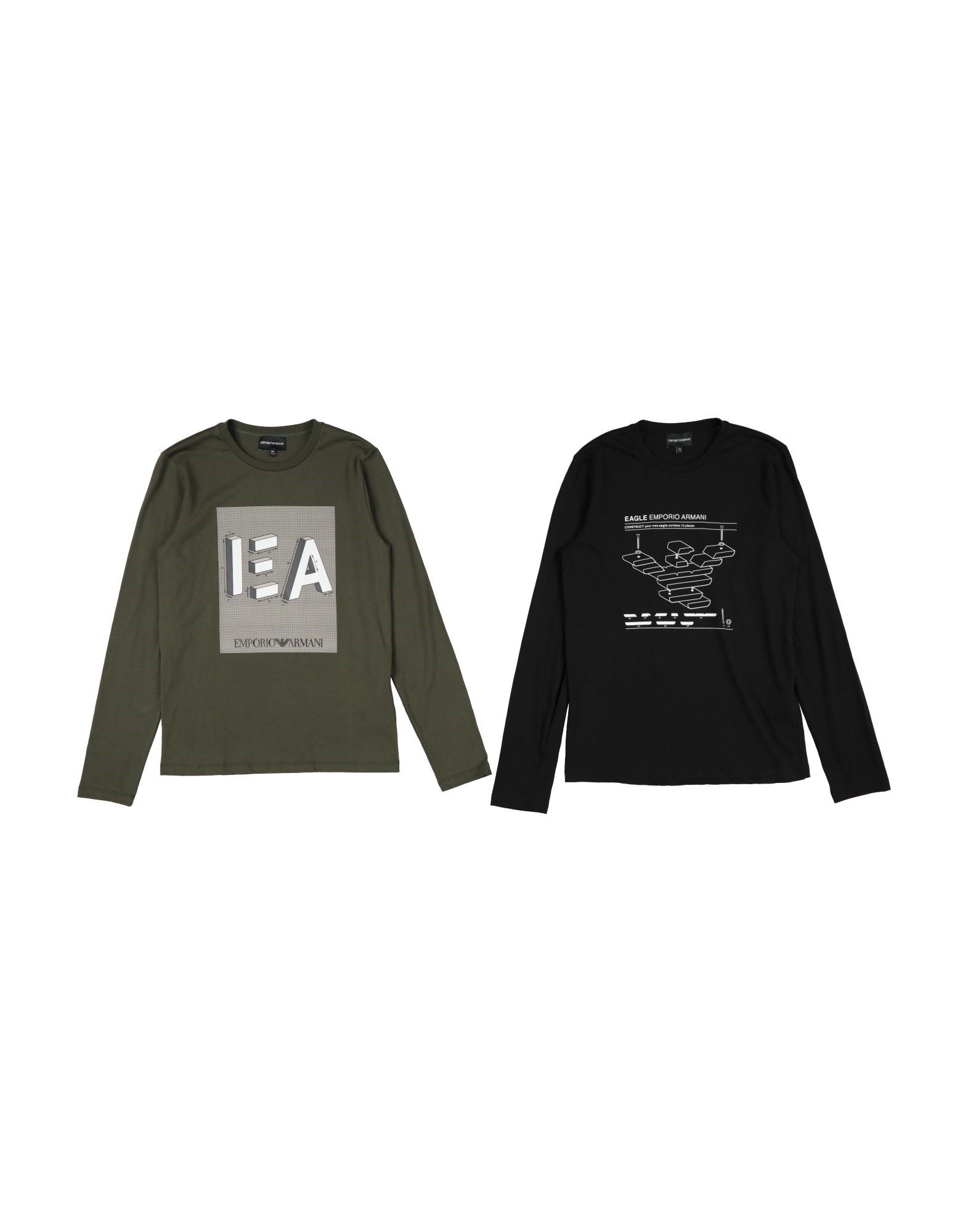 EMPORIO ARMANI T-shirts Kinder Schwarz von EMPORIO ARMANI