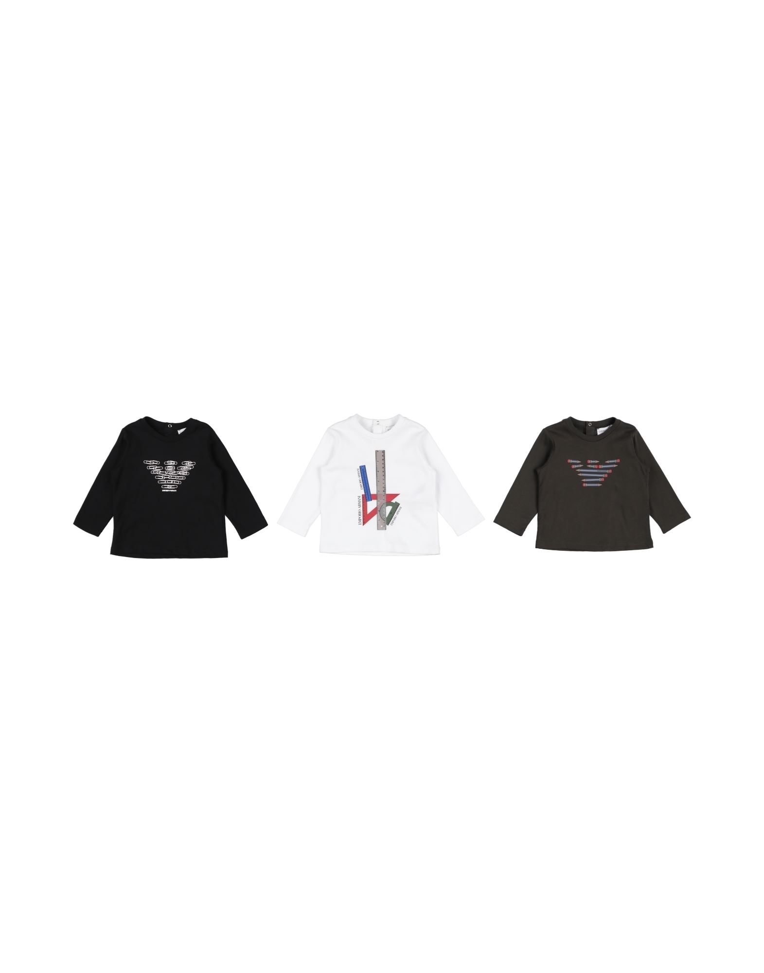 EMPORIO ARMANI T-shirts Kinder Schwarz von EMPORIO ARMANI