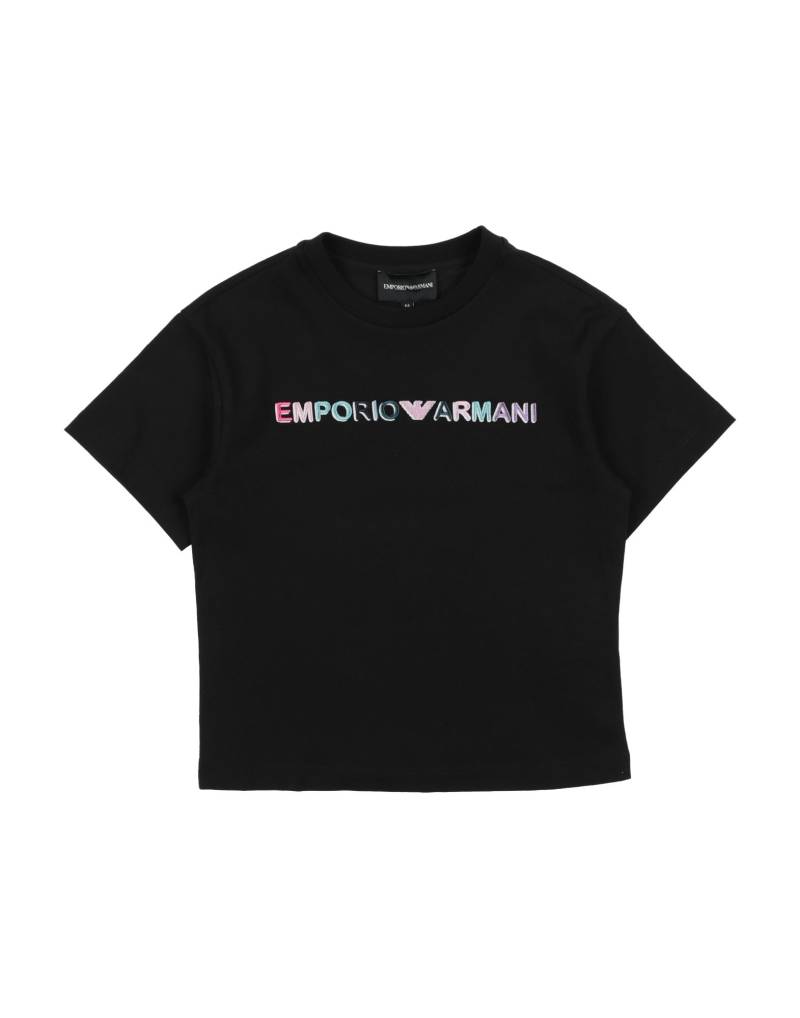 EMPORIO ARMANI T-shirts Kinder Schwarz von EMPORIO ARMANI