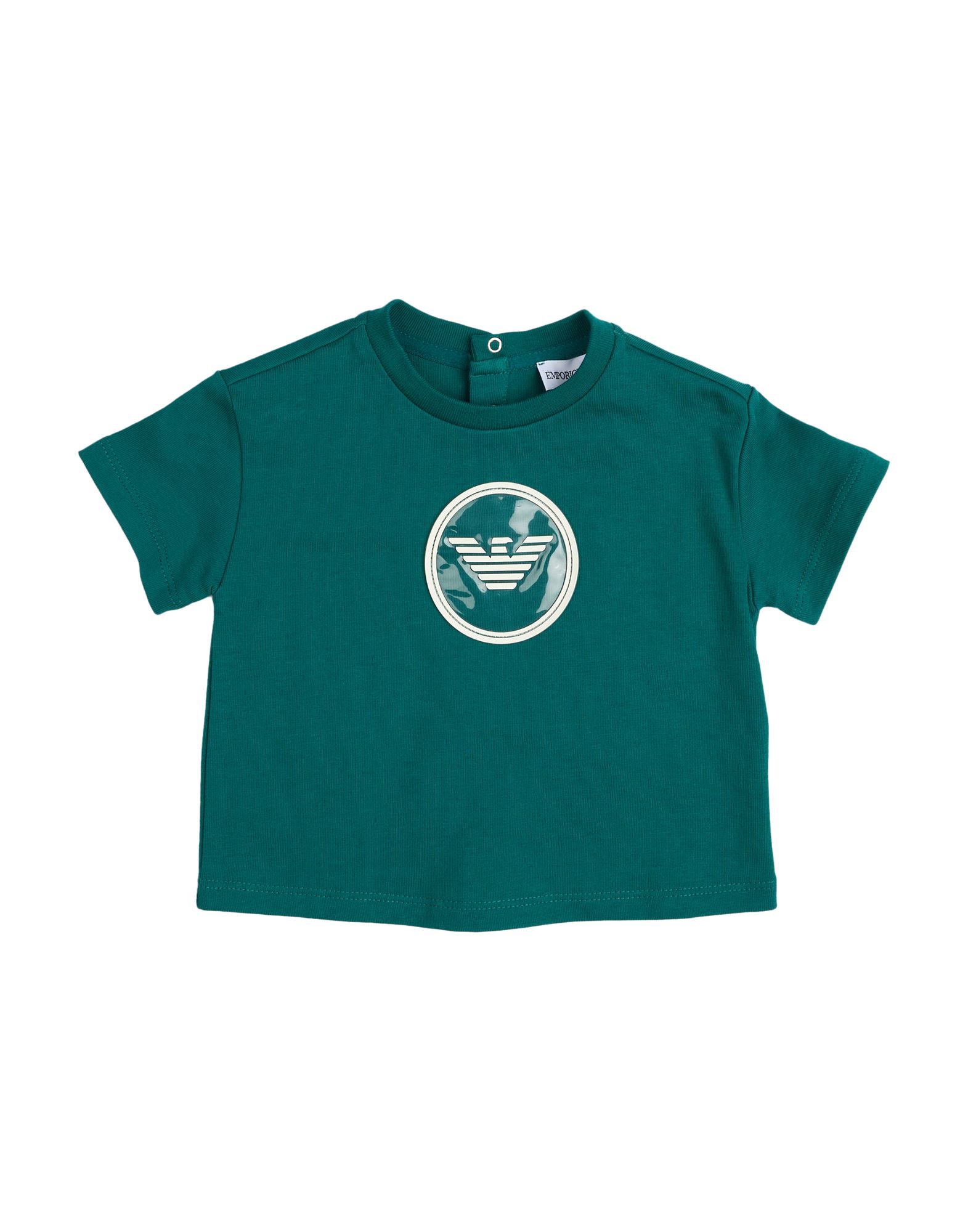 EMPORIO ARMANI T-shirts Kinder Smaragdgrün EMPORIO ARMANI T-shirts Kinder Smaragdgrün von EMPORIO ARMANI