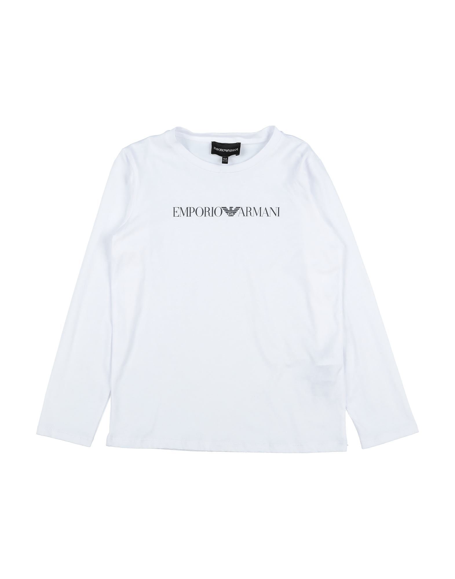 EMPORIO ARMANI T-shirts Kinder Weiß von EMPORIO ARMANI