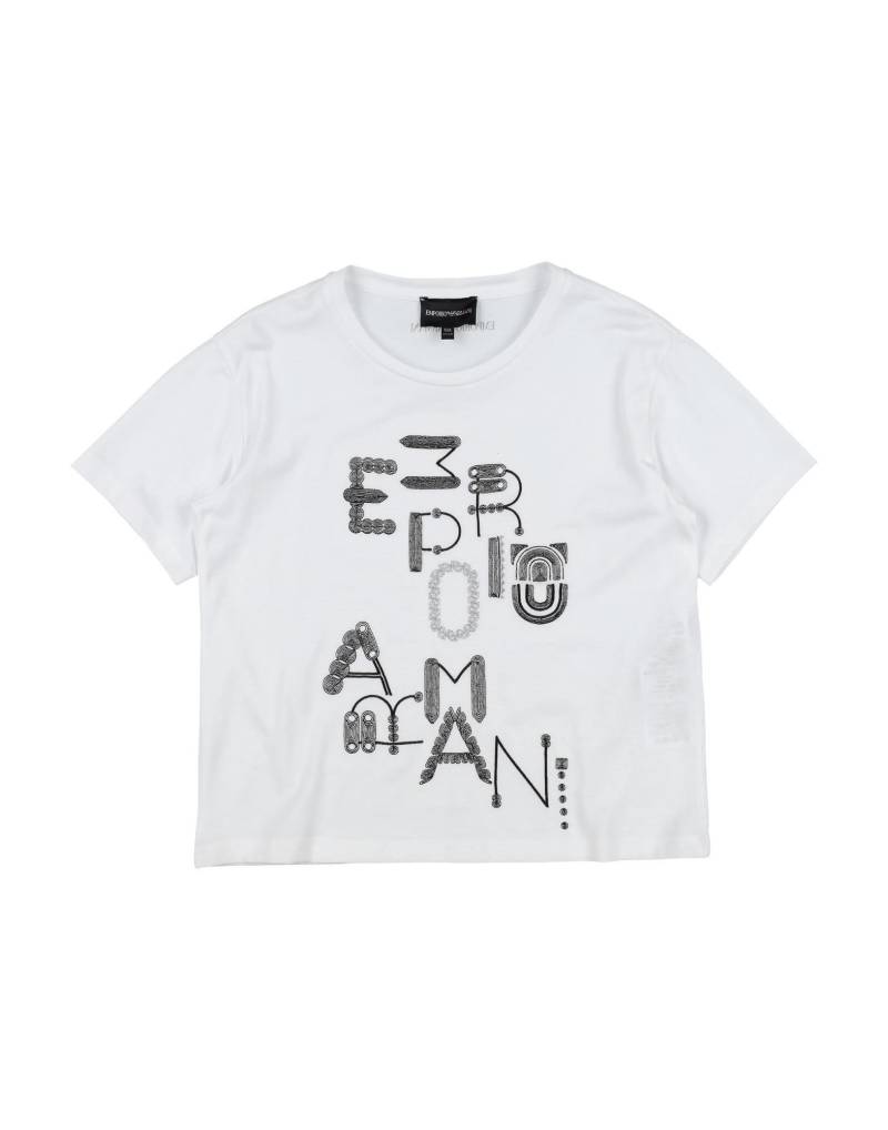 EMPORIO ARMANI T-shirts Kinder Weiß von EMPORIO ARMANI