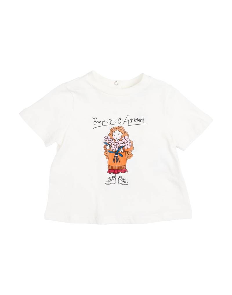 EMPORIO ARMANI T-shirts Kinder Weiß von EMPORIO ARMANI