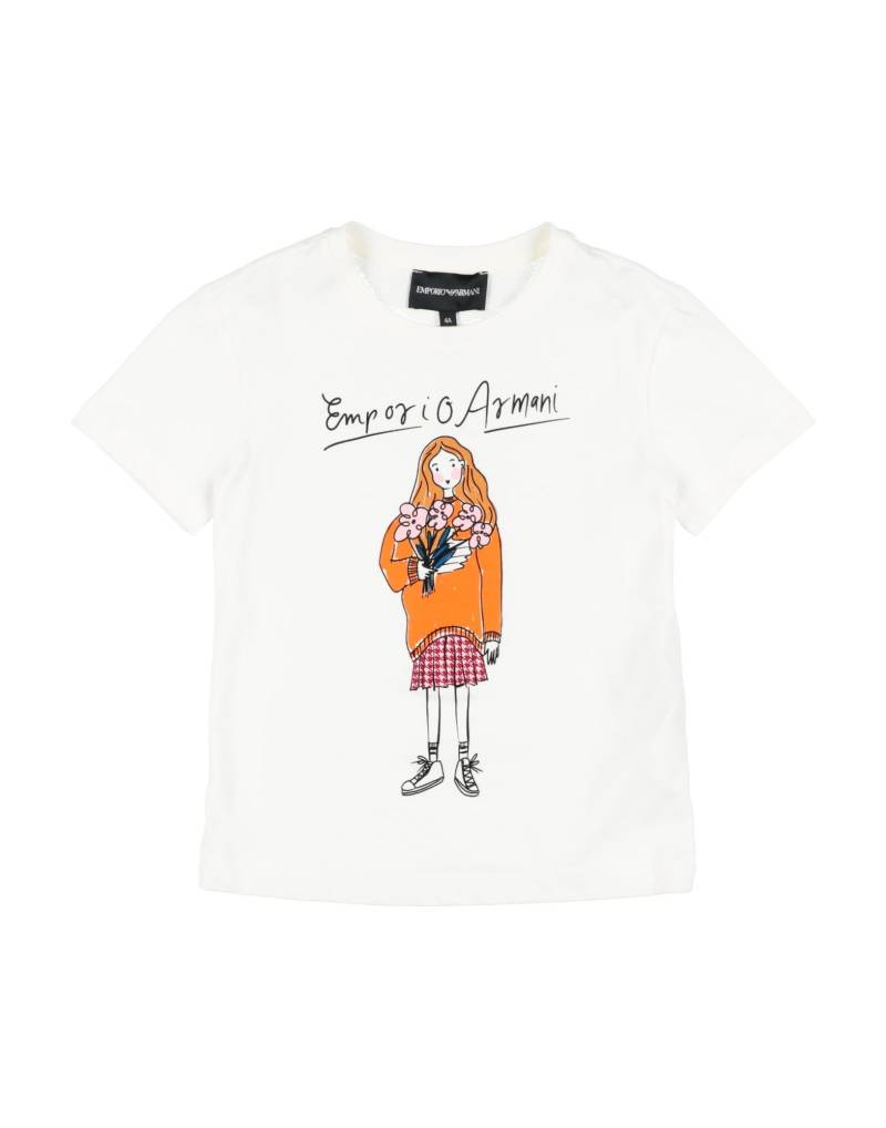 EMPORIO ARMANI T-shirts Kinder Weiß von EMPORIO ARMANI