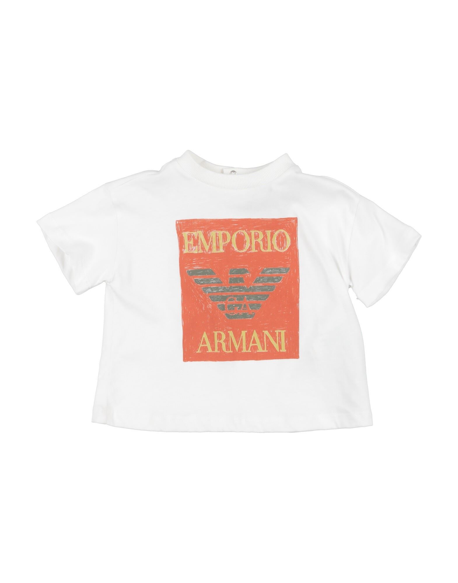 EMPORIO ARMANI T-shirts Kinder Weiß von EMPORIO ARMANI