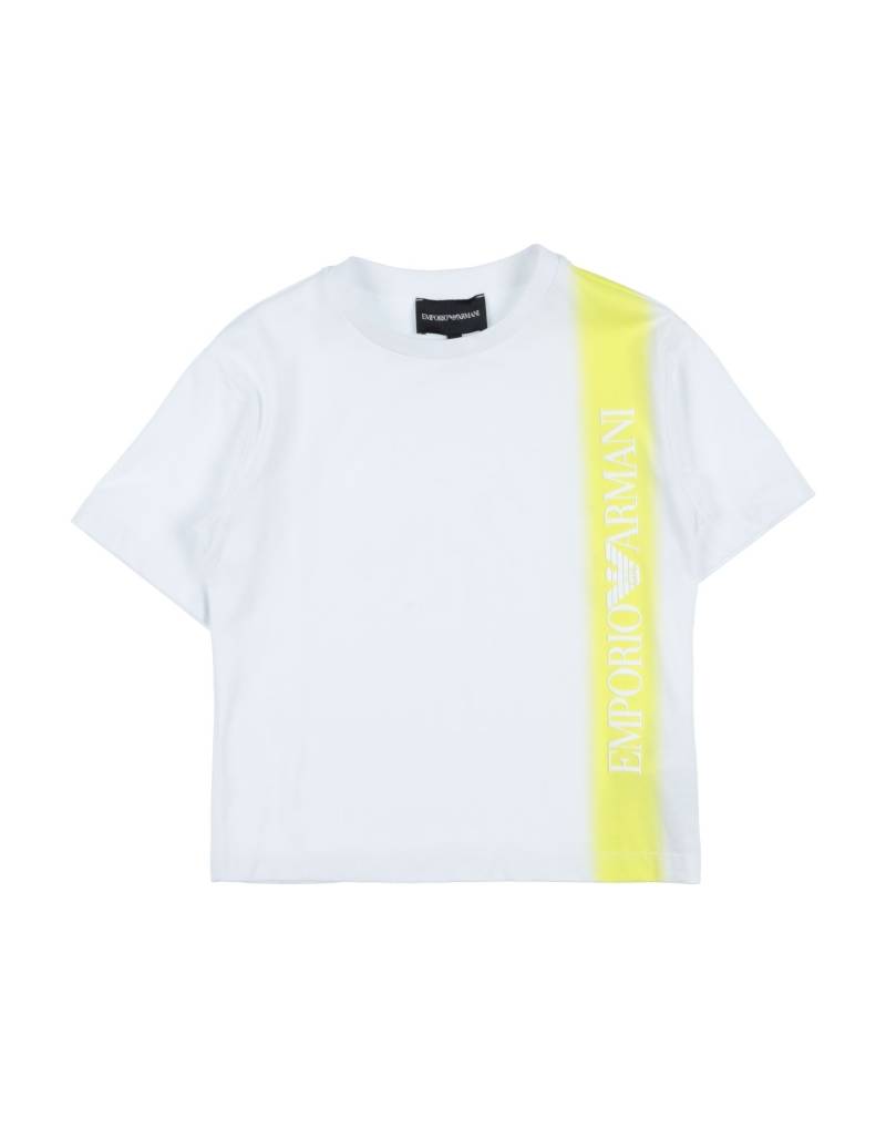 EMPORIO ARMANI T-shirts Kinder Weiß von EMPORIO ARMANI
