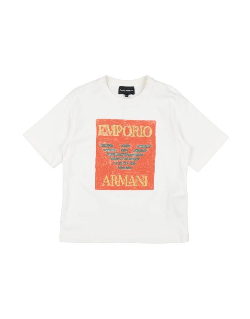 EMPORIO ARMANI T-shirts Kinder Weiß von EMPORIO ARMANI