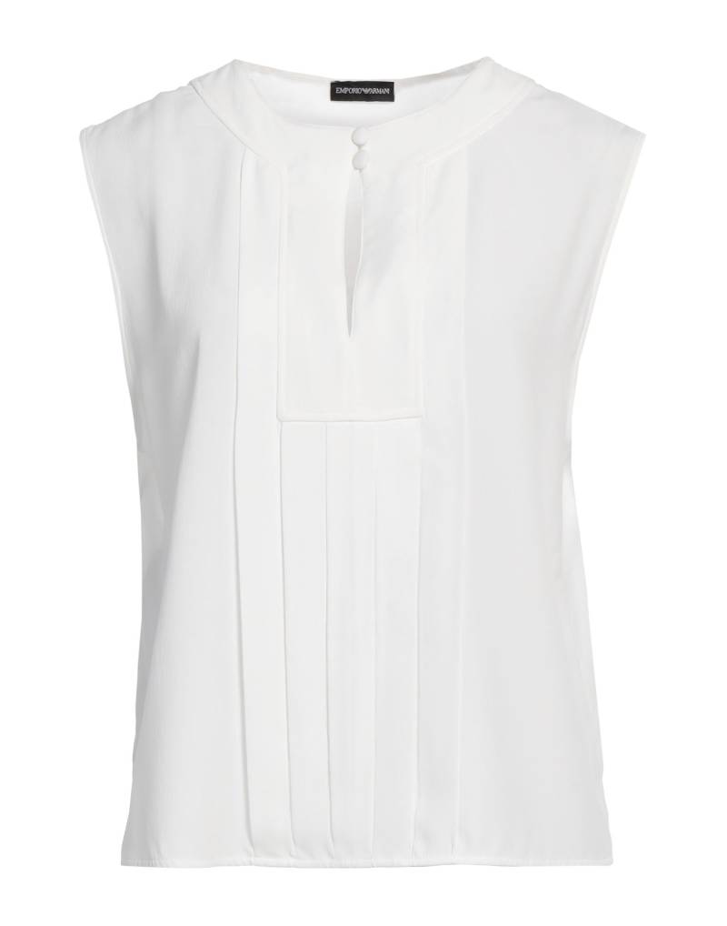 EMPORIO ARMANI Top Damen Weiß von EMPORIO ARMANI