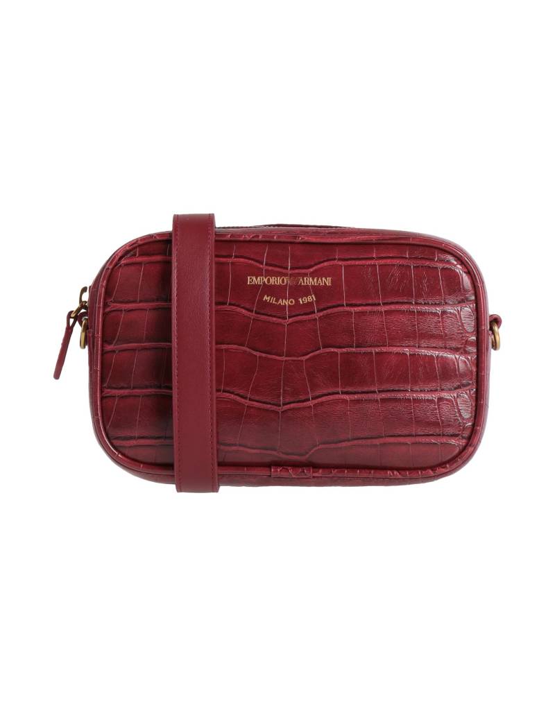 EMPORIO ARMANI Umhängetasche Damen Bordeaux von EMPORIO ARMANI