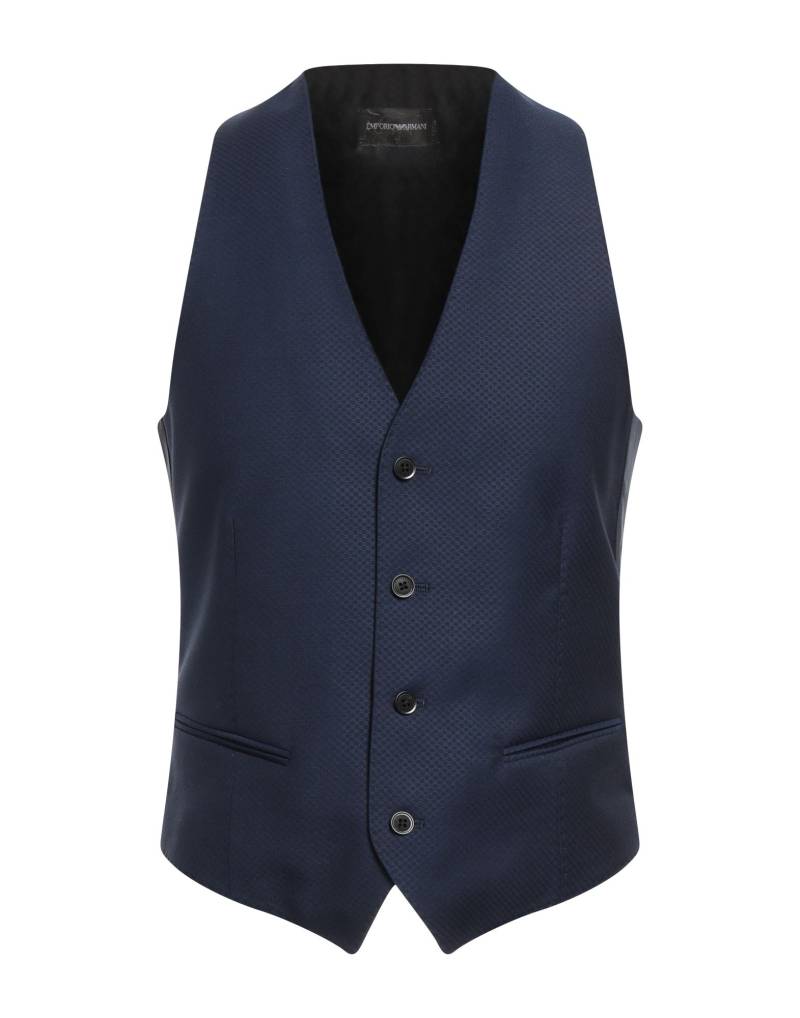 EMPORIO ARMANI Couture-weste Herren Blau von EMPORIO ARMANI