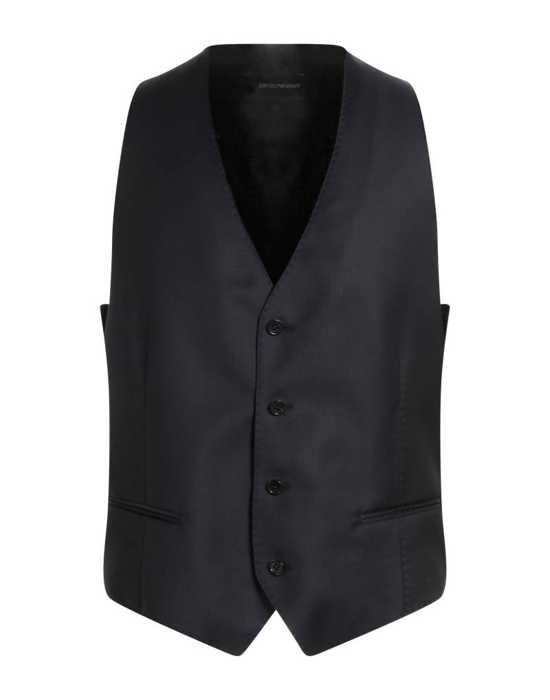 EMPORIO ARMANI Couture-weste Herren Marineblau von EMPORIO ARMANI