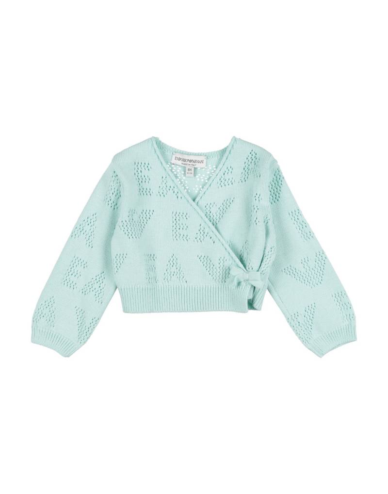 EMPORIO ARMANI Wickelpullover Kinder Säuregrün von EMPORIO ARMANI
