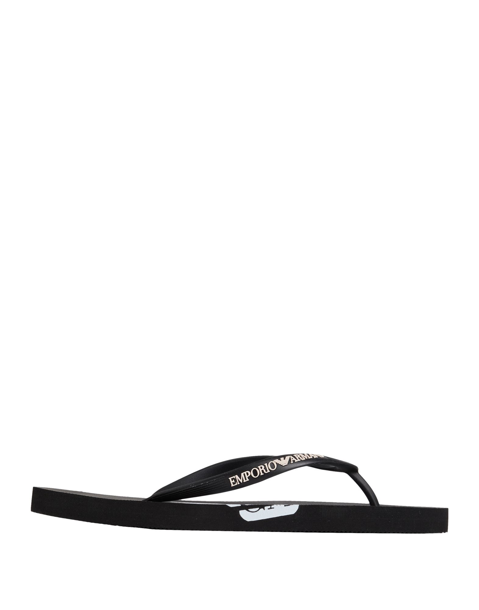 EMPORIO ARMANI Zehentrenner Herren Schwarz von EMPORIO ARMANI