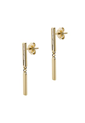 Emporio Armani Damen Hängeohrringe Sterlingsilber goldfarben, EG3456710 von EMPORIO ARMANI