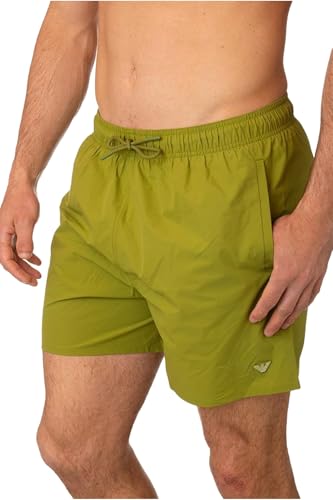 EMPORIO ARMANI Herren Mid Boxer Badehose, Guacamole, S EU von EMPORIO ARMANI