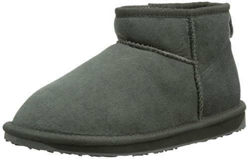 EMU Australia Women's Stinger Micro Sheepskin Ankle Boot, Charcoal, Size 37 von EMU