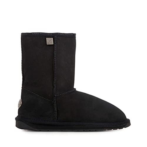EMU Australia Women's Platinum Stinger Slim Lo Sheepskin Boot, Black, Size 40 von EMU