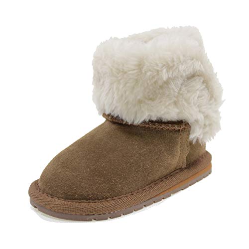 EMU Unisex Baby APSLEY Stiefelette, Marrón, 6 Monate-12 Monate von EMU