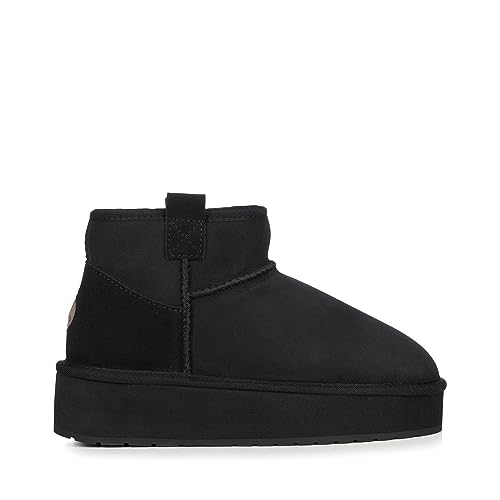 Stivaletto EMU Foy Flatform Micro - Black D24EM05 W13073 36 Stivaletto EMU Foy Flatform Micro - Black D24EM05 W13073 36 von Emu