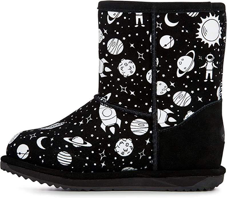 unisex Stiefel Jungen schwarz Outer Space black 31 von EMU Australia