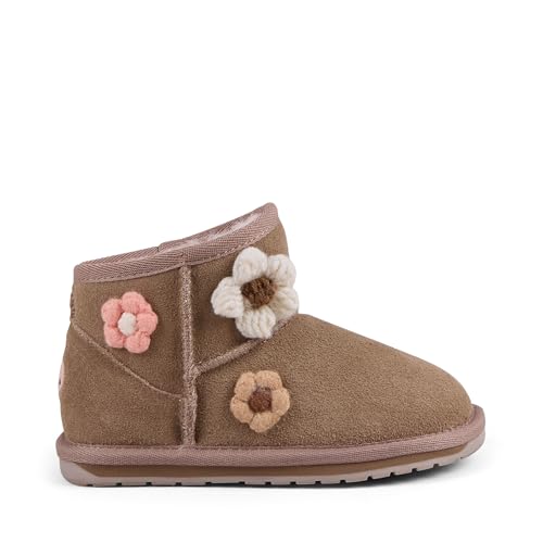 EMU Australia Kids Daisy Wool Boot, Mushroom, Size 35 von EMU