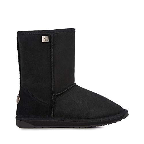 EMU Australia Kids Wallaby Mini Wool Boot, Black, Size 27 von EMU