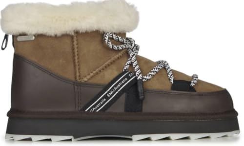 EMU Australia Women's Blurred Micro Sheepskin Ankle Boot, Waterproof, Chestnut, Size 42 von EMU