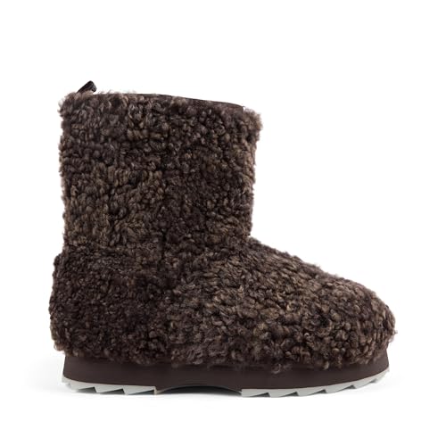 EMU Australia Women's Sharky Lo Teddy Sheepskin Boot, Chocolate, Size 41 von EMU
