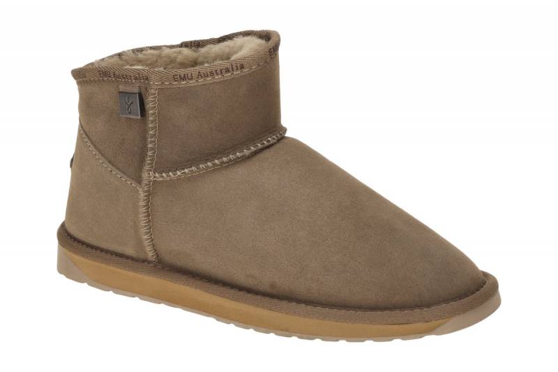 EMU PLATINUM SLIM DARLING WP11875 MUSH dunkel-grau - Winterstiefelette f?r Damen von EMU