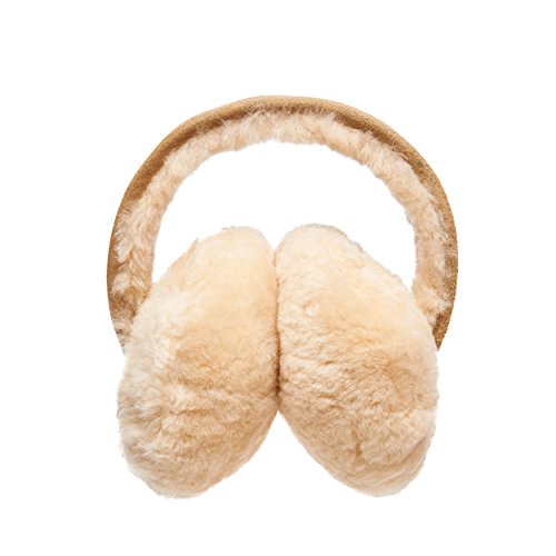 Emu Accessoires Damen Cap Angahook Ear Muff in Geschenkbox, Gr. one size, Beige (chestnut) von EMU