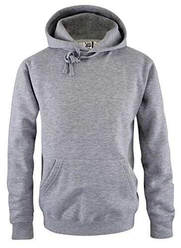 EMZEE - Basic Kapuzenpullover - Herren Hoodie - Grau Gr. M von EMZEE