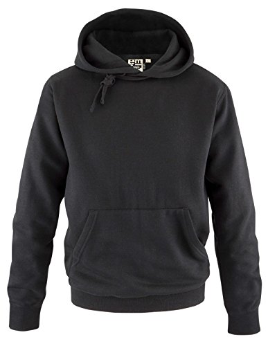 EMZEE - Basic Kapuzenpullover - Herren Hoodie - Schwarz Gr. L von EMZEE