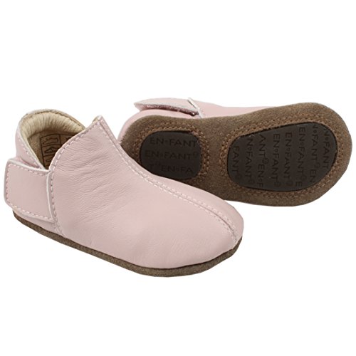 EN FANT Mädchen Adventure Slipper Krabbel-& Hausschuhe, Pink (Rose 10), 18 von EN FANT