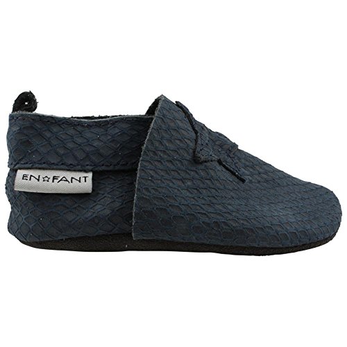 Enfant 813115U-04 Elastic Sheepskin, Krabellschuhe, Unisex, Dunkelblau, Gr. 24 von EN FANT