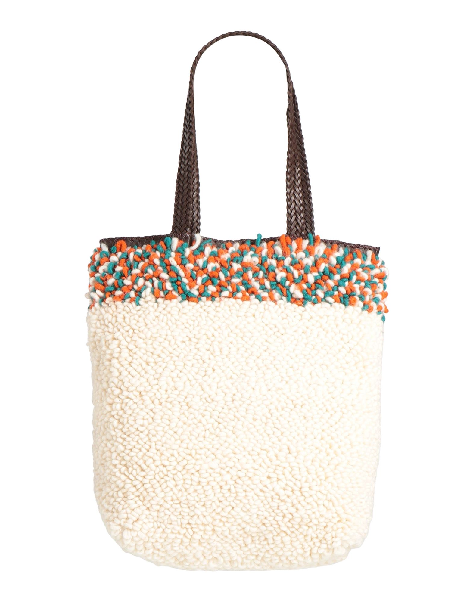 EN SHALLA Schultertasche Damen Elfenbein von EN SHALLA