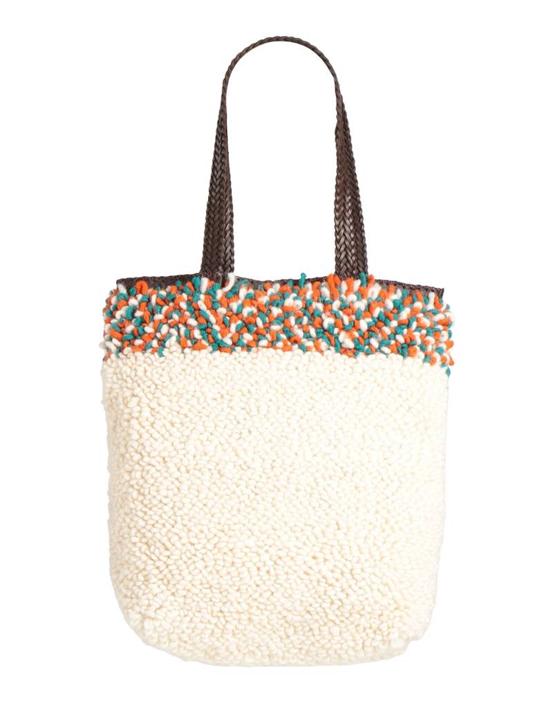 EN SHALLA Schultertasche Damen Elfenbein von EN SHALLA