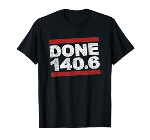 DONE Full Iron Distance Triathlon Triathlet Inspired T-Shirt von ENDU Designs - Triathlon Inspired Apparel