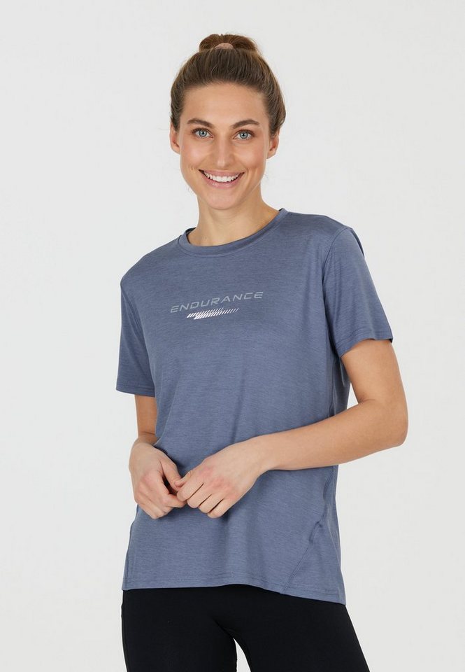 ENDURANCE Funktionsshirt WANGE MELANGE (1-tlg) mit innovativer QUICK DRY-Technologie von ENDURANCE