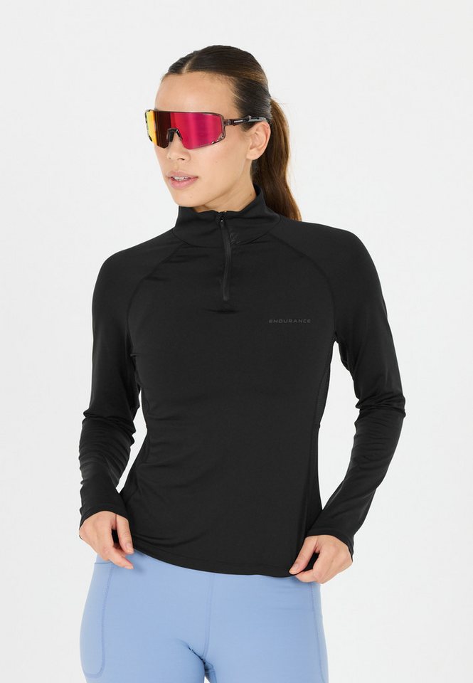 Endurance Athlecia Langarmshirt Chrissie W Midlayer Black von Endurance Athlecia