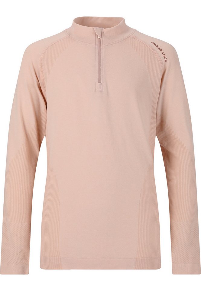 ENDURANCE Langarmshirt Halen Jr. (1-tlg) aus atmungsaktivem 4-Wege-Funktionsstretch von ENDURANCE