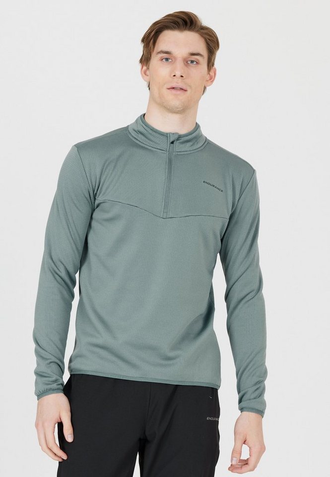 ENDURANCE Langarmshirt LEDGER (1-tlg) mit sportlichen Funktionen von ENDURANCE