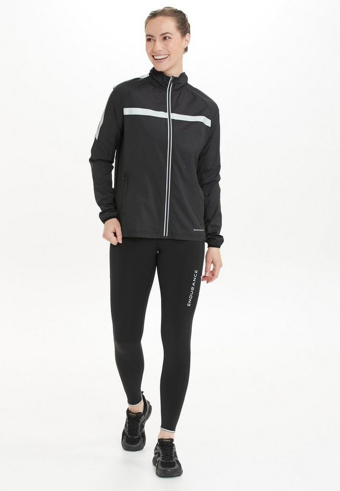 ENDURANCE Laufjacke Ginar mit starken Ultra-Reflektoren von ENDURANCE