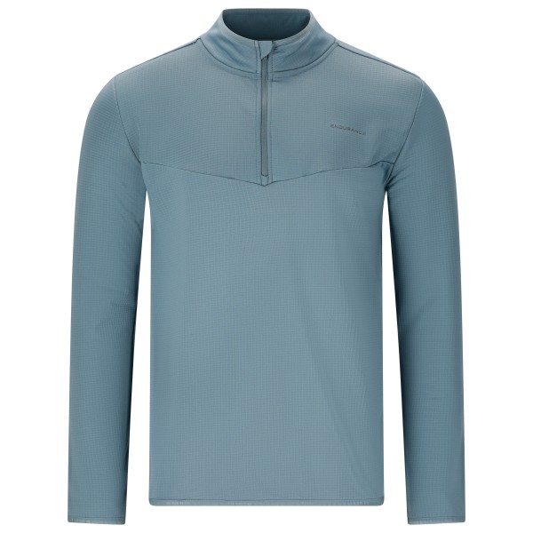ENDURANCE - Ledger Waffle Melange Midlayer - Fleecepullover Gr 4XL türkis von ENDURANCE