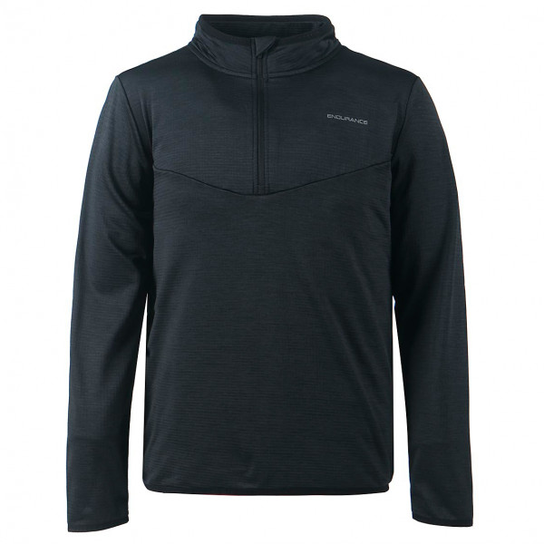 ENDURANCE - Ledger Waffle Melange Midlayer - Fleecepullover Gr XL schwarz von ENDURANCE