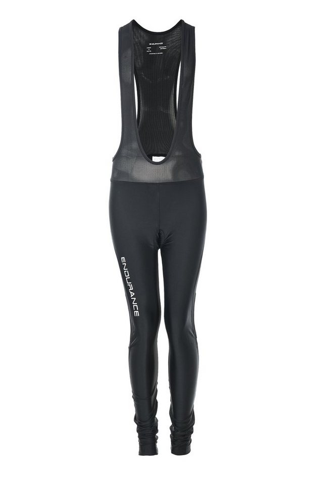 ENDURANCE Radhose Poway Jr. Long Cycling Tights W/Bib XQL mit reflektierenden Elementen von ENDURANCE