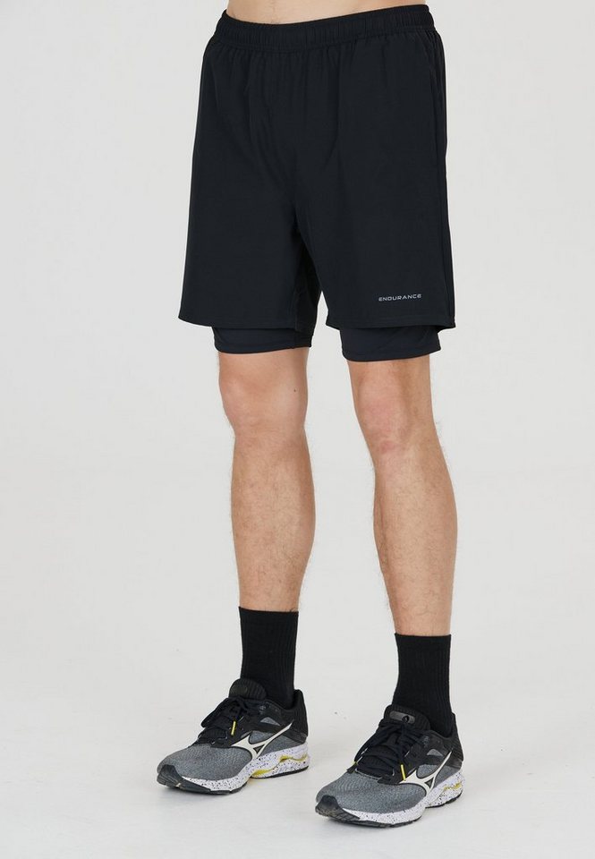 ENDURANCE Shorts Kros Im 2-in-1-Design mit Quick Dry und Stretch-Funktion von ENDURANCE