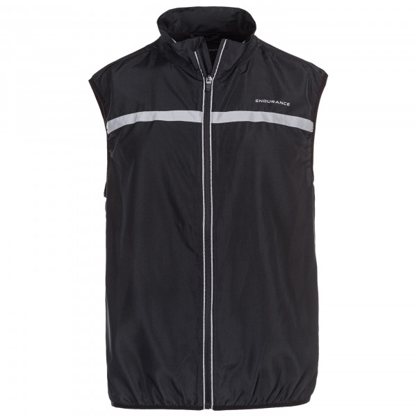 ENDURANCE - Sindry Light the Night Vest - Laufweste Gr XXL schwarz von ENDURANCE