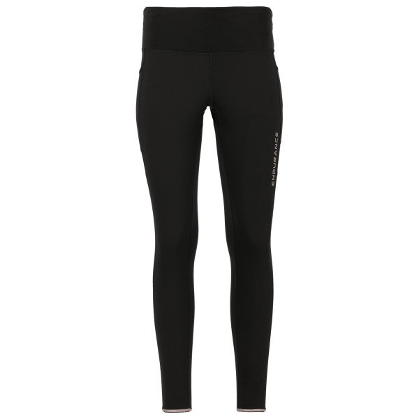 ENDURANCE - Women's Energy V2 Windblock Tights - Lauftights Gr 36 schwarz von ENDURANCE
